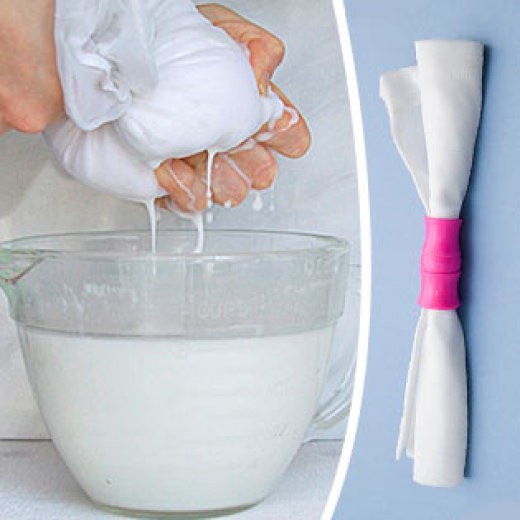 Túi lưới lọc vắt nước cốt dừa, rau củ cực nhanh - Ảnh 5