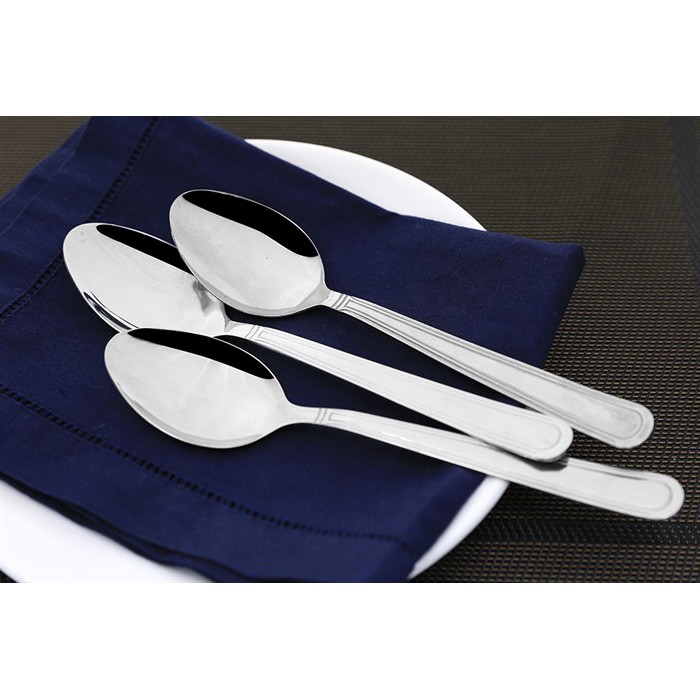 Bộ 10 muỗng ăn inox (cán dài- hàng việt nam ) - Ảnh 4