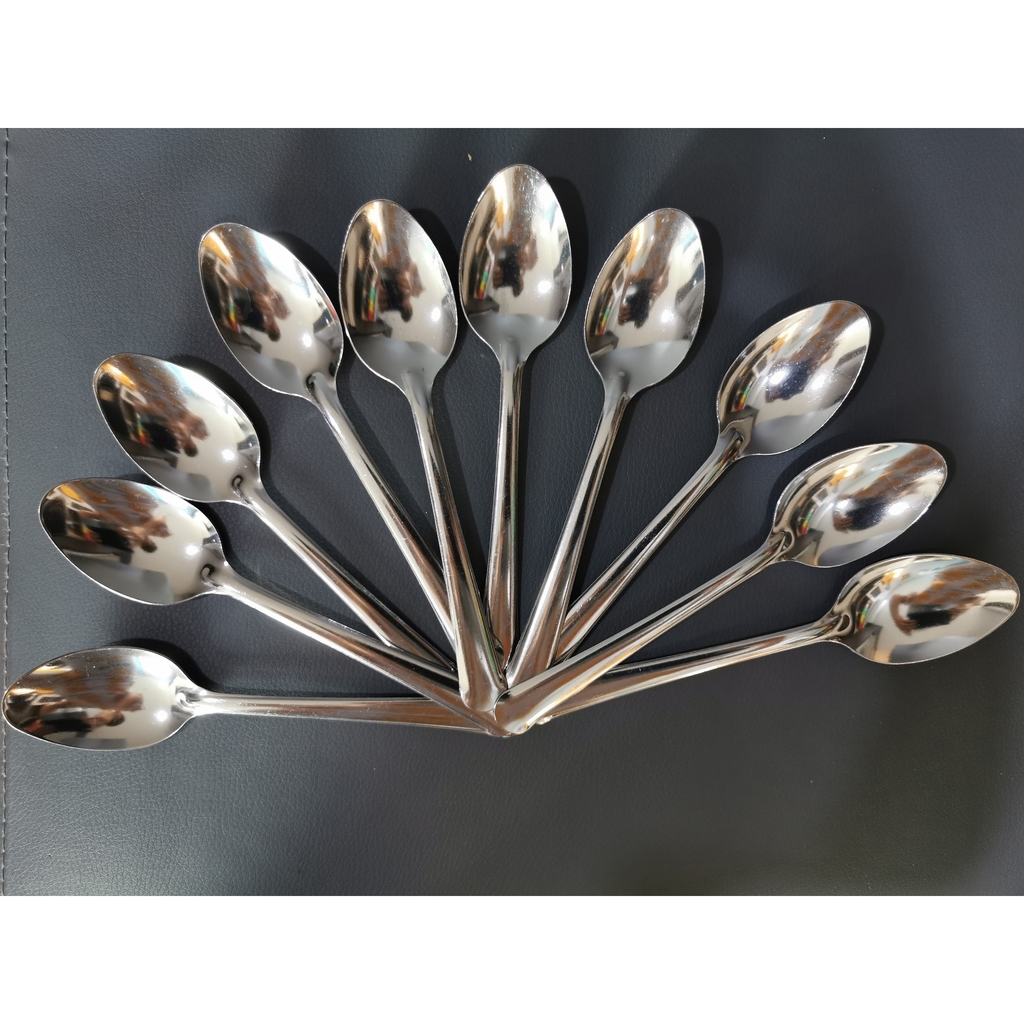Combo 10 Muỗng inox cán dài - muỗng soup cán dài inox ( 10 cái ) - Ảnh 2