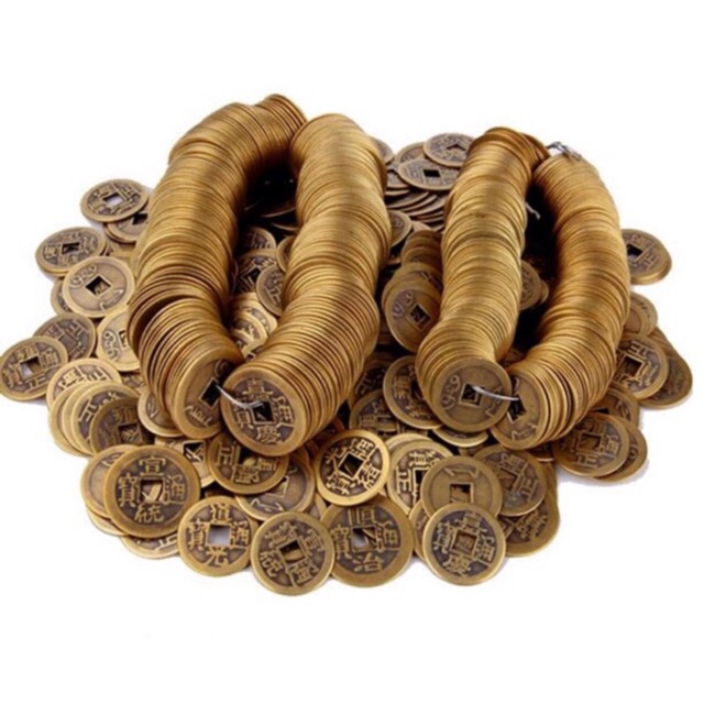 ĐỒNG XU tài lộc may mắn theo phong thủy trang trí - Ảnh 7