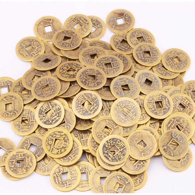 ĐỒNG XU tài lộc may mắn theo phong thủy trang trí - Ảnh 6